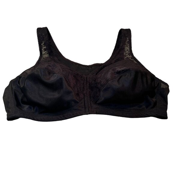 Exquisite Form Back Posture Support Bra Womens Front Closure Lace Soft Cup - Picture 1 of 16